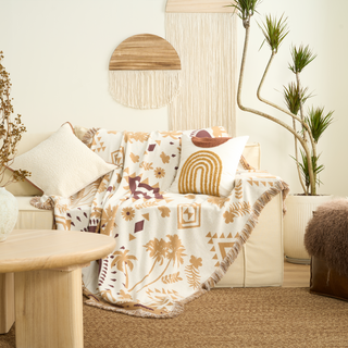 Cobertor Aztec Boho Throw