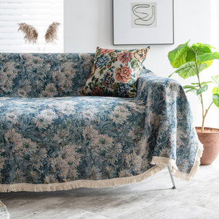 Capa de sofá clássica Floral Elegance