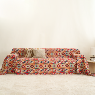 Capa de sofá Crimson Boho Chic