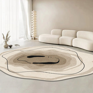 Tapete Easy Clean Chic Dune Whisper Accent, à prova de derramamento, adequado para animais de estimação, moderno, sala de estar e quarto