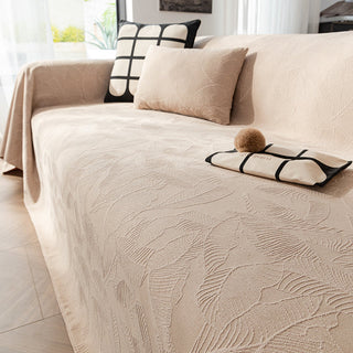 Capa de sofá Elegance Leaf Pattern