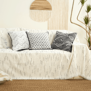 Conjunto de capa de almofada Graphic Lines