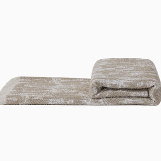 Cobertor de cama luxuosamente macio com franjas