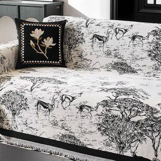 Capa de sofá Safari Scene