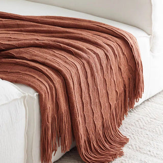 Cobertor texturizado Cable Knit Throw