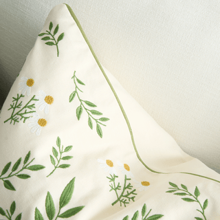Capa de almofada de jardim de primavera