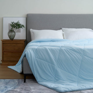 FURRFREE Super Cooling Comforter 2.0 — Roupa de cama avançada e repelente de pelos de animais de estimação para pessoas que dormem quente/donos de animais de estimação