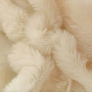 Conjunto de lençóis de pele de coelho sintética espessada Puffy Comfort