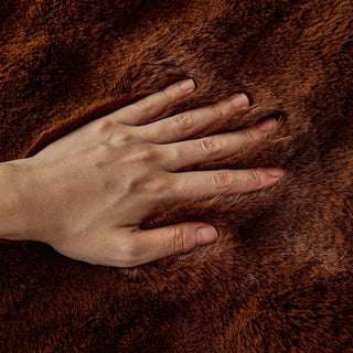 Capa de sofá Cozy Faux Fur Ripple
