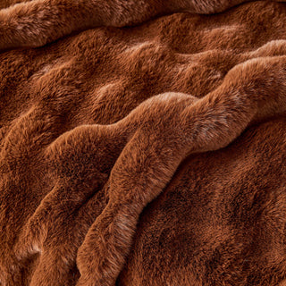 Capa de sofá Cozy Faux Fur Ripple