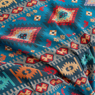 Capa de sofá Azure Boho Chic - venda final