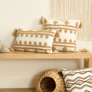 Capa de almofada lombar Boho Tassels