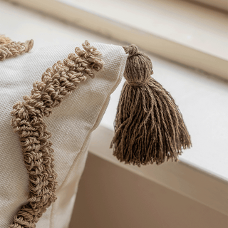 Capa de almofada lombar Boho Tassels