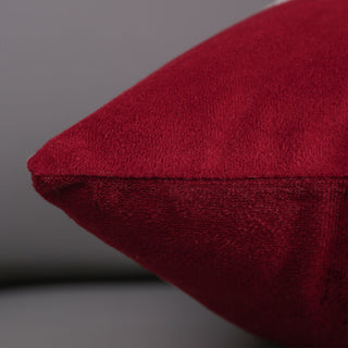 Conjunto clássico de almofadas de árvore de Natal bordado com design natalino com detalhes em pompom