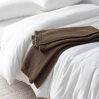 Cobertor Cozy Chunky Knit Throw