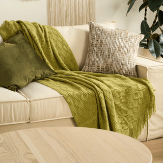 Conjunto de cobertor e capa de almofada Diamond Delight Throw