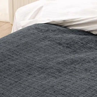 Cobertor Luxe Throw de dois tons