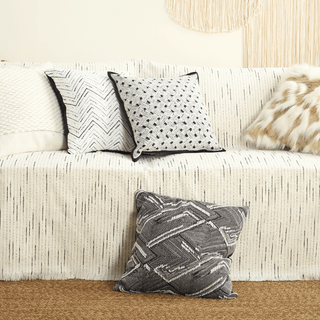 Conjunto de capa de almofada Graphic Lines