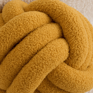 Almofada de sofá Knotted Fleece Orb