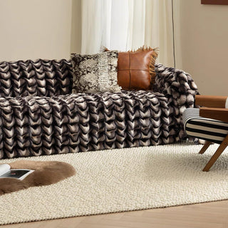 Capa de sofá Luxe Warmth Faux Fur
