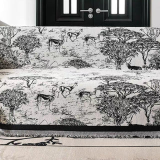 Capa de sofá Safari Scene