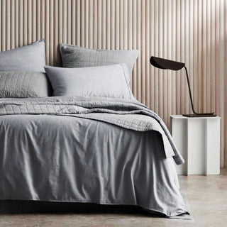 Conjunto de edredões Soft Classic Grid Pattern