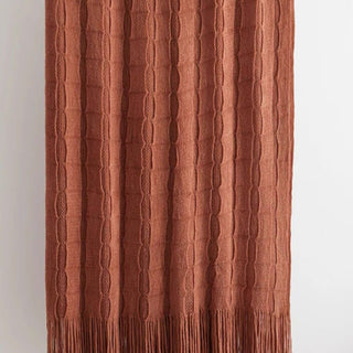 Cobertor texturizado Cable Knit Throw
