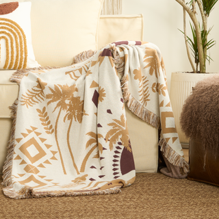 Cobertor Aztec Boho Throw