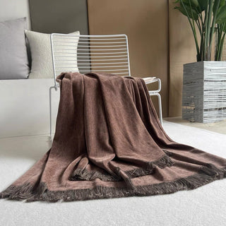 Cobertor de cama Chenille Rustic Charm Tassel