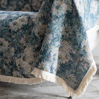 Capa de sofá clássica Floral Elegance