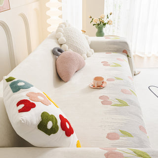 Capa de sofá Fresh Tulips