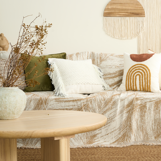 Capa de almofada Knit Fringe