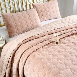 Conjunto de edredões de veludo Lux
