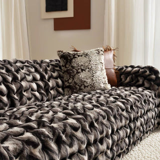 Capa de sofá Luxe Warmth Faux Fur