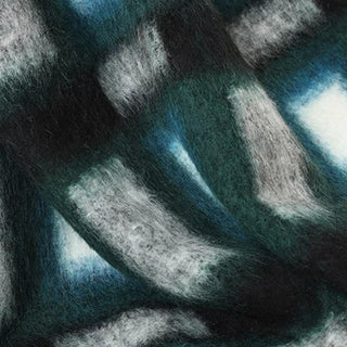 Cobertor xadrez abstrato moderno