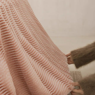 Capa de sofá de chenille de pelúcia