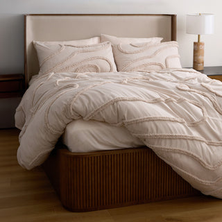 Conjunto de capa de edredon Tufted Weave