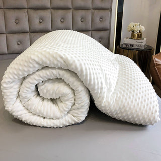 Edredom de massagem de pelúcia de inverno