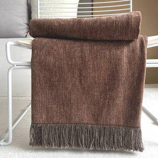 Cobertor de cama Chenille Rustic Charm Tassel