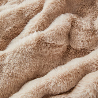 Capa de sofá Cozy Faux Fur Ripple