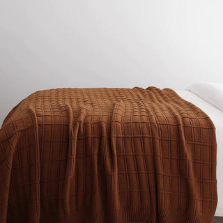 Cobertor Cozy Grid Pattern