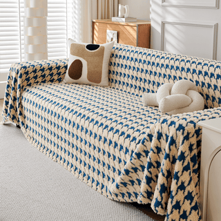 Capa de sofá Cozy Houndstooth - venda final