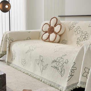 Capa de sofá Cozy Winter Florals - venda final
