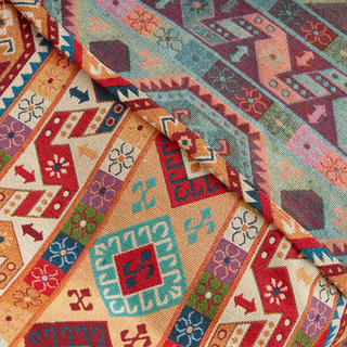 Capa de sofá Crimson Boho Chic