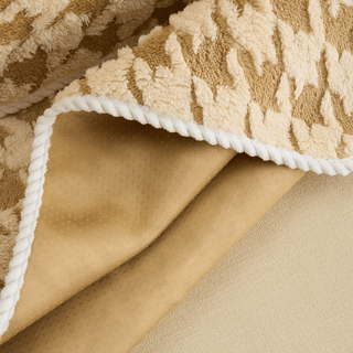 Capa de sofá Plush Houndstooth