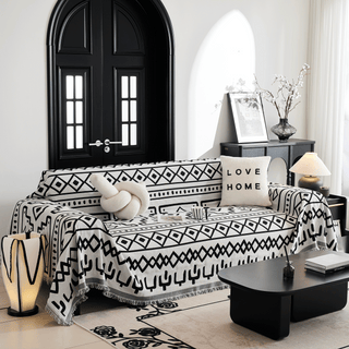 Capa de sofá Boho elegante - venda final