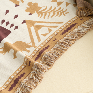 Cobertor Aztec Boho Throw
