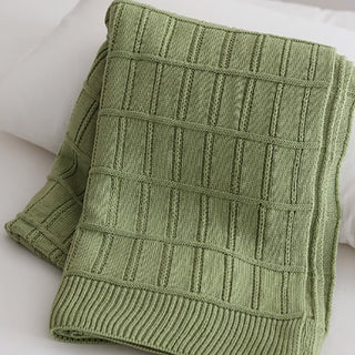 Cobertor Cozy Grid Pattern