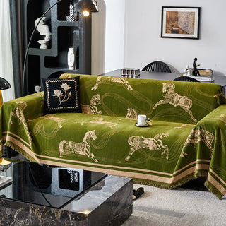 Capa de sofá estampada Regal Horse
