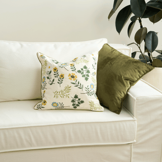 Capa de almofada de jardim de primavera